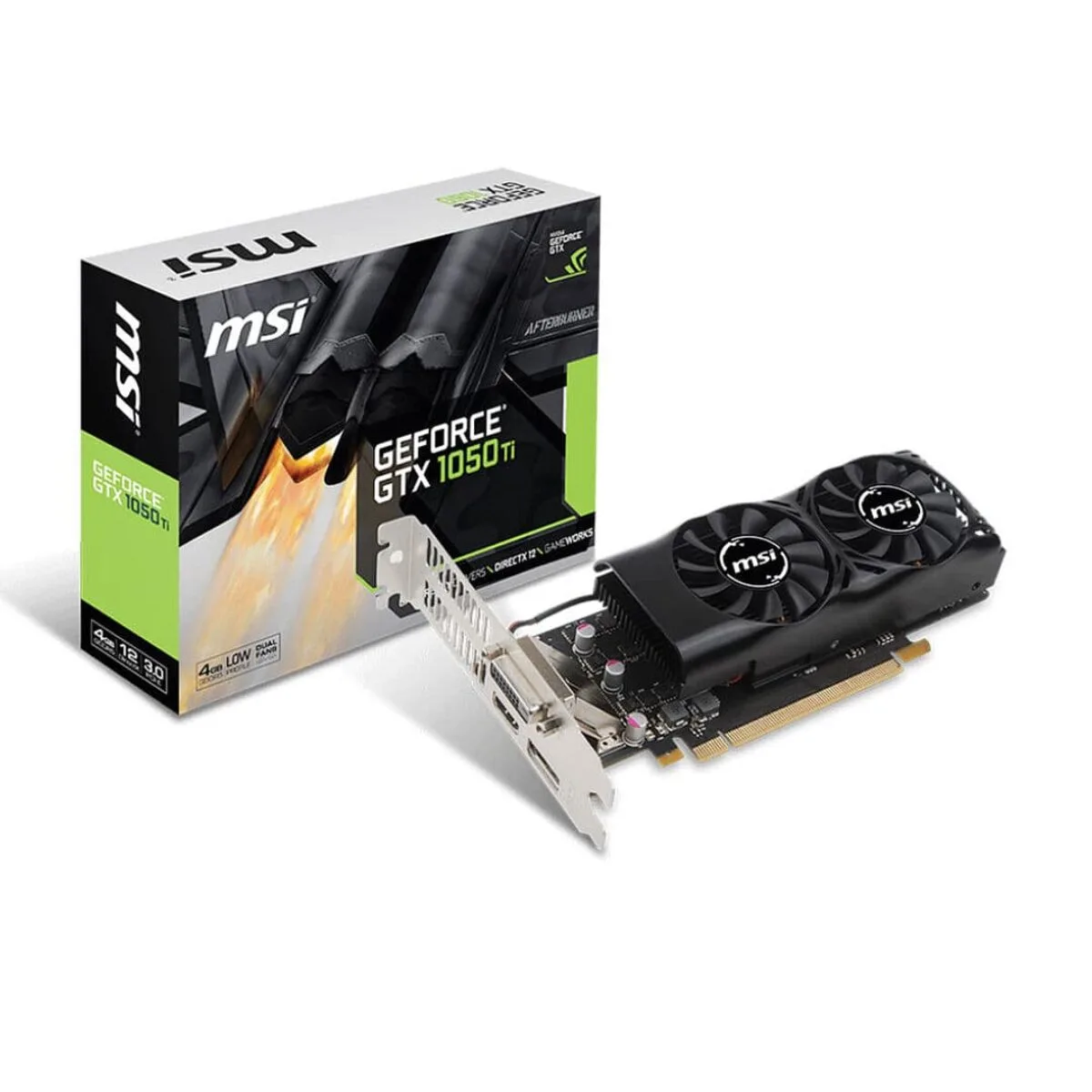MSI GeForce GTX 1050 Ti 4GB LP GDDR5