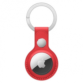 Apple Porte-Clés AirTag Cuir (PRODUCT)RED