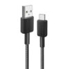 Câble de charge rapide Anker 322 PowerLine USB-A vers USB-C 1m Black