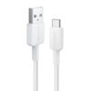 Câble de charge rapide Anker 322 PowerLine USB-A vers USB-C 1m White