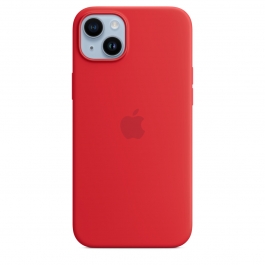 Coque en silicone avec MagSafe pour iPhone 14 Plus - (PRODUCT)RED