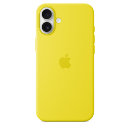 Coque en silicone avec MagSafe pour iPhone 16 Plus Carambole