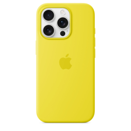 Coque en silicone avec MagSafe pour iPhone 16 Pro