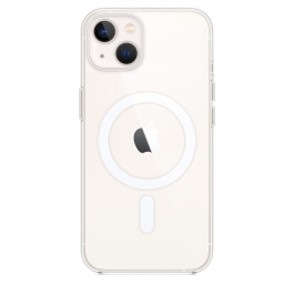 Coque transparente avec MagSafe pour iPhone 13