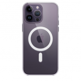 Coque transparente avec MagSafe pour iPhone 14 Pro Max