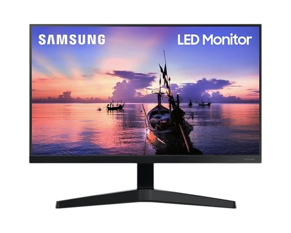 Écran 24" Full HD Samsung design sans bords (LF24T350FHMXZN) - Duga